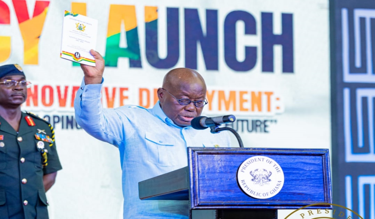 President Akufo-Addo Launches 10-Year National Service Policy 