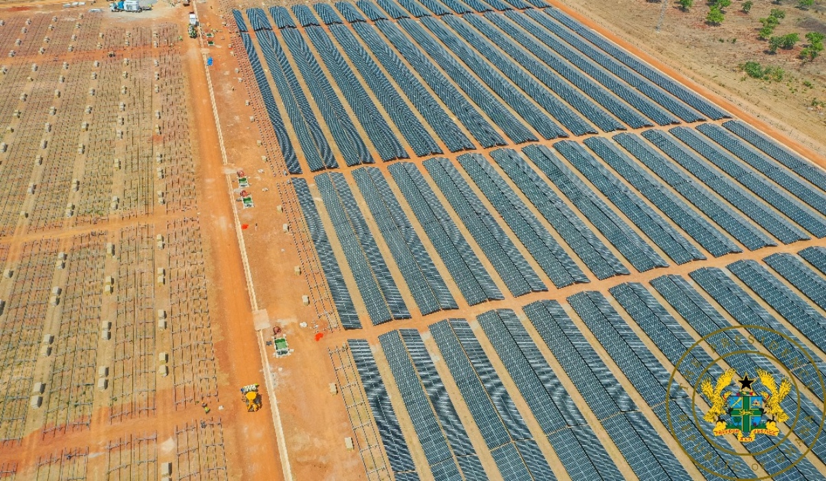 President Akufo-Addo Commissions 15MWP Kaleo Solar Power Plant