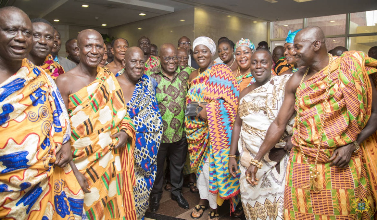 Ahafo Chiefs, Queen Mothers Thank President Akufo-Addo For Free SHS
