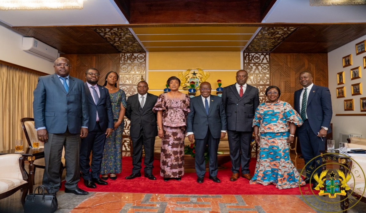 President Akufo-Addo Receives Credentials Of Four Envoys