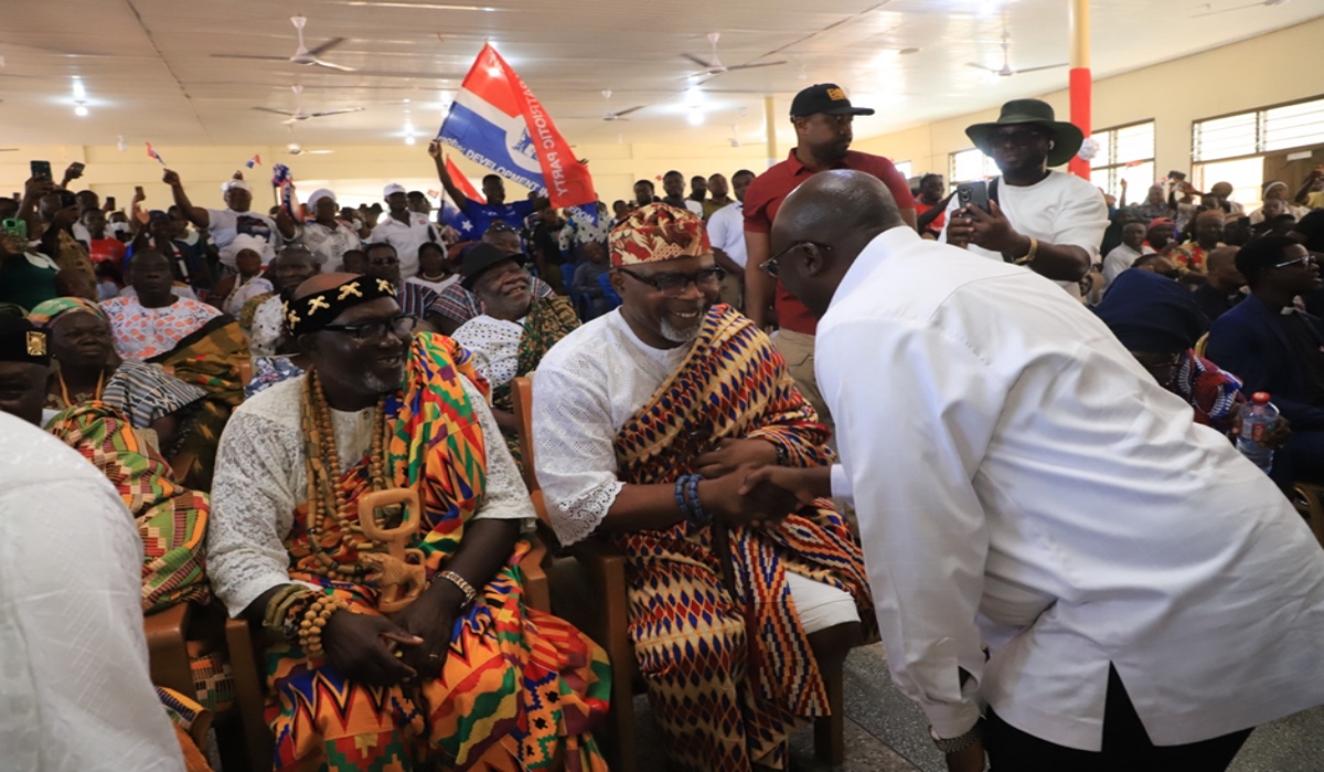 Your High Moral Values Are In Line With Our Anlo Tradition - Keta Chiefs To Bawumia