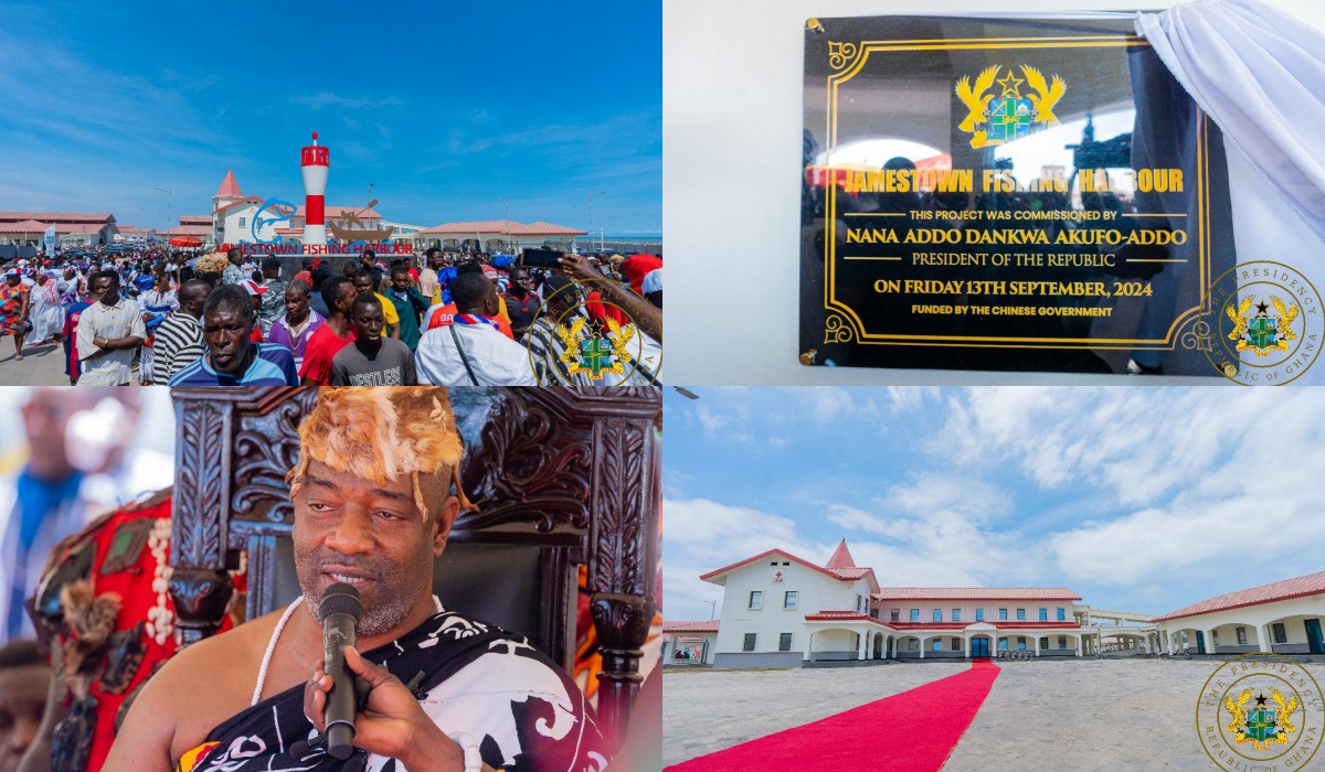 Promise Fulfilled: President Akufo-Addo Commissions Jamestown Fishing Harbour