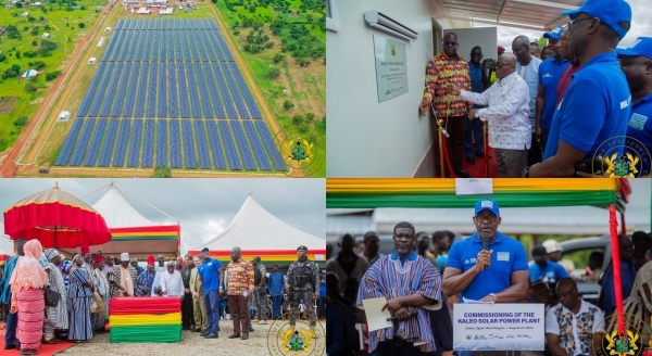 President Akufo-Addo Commissions 13mw Kaleo Solar Power Project - The Presidency, Republic of Ghana